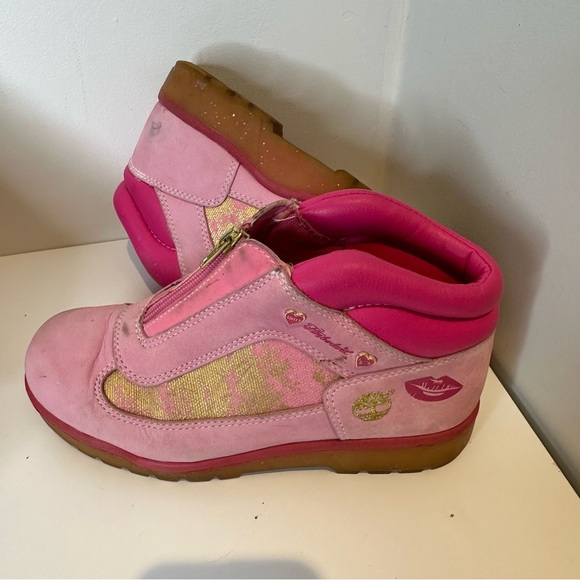 Timberland super sweet pink women’s size 5 boots - Picture 2 of 15